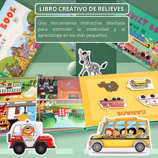 LIBRO DE CREATIVIDADES Y ADHESIVOS