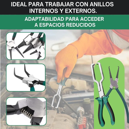 KIT PINZAS CIRCLIP - ANILLOS Y CLIPS