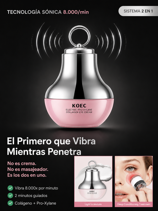 2 en 1 KOEC Collagen & Pro-Xylane Electric Eye Cream