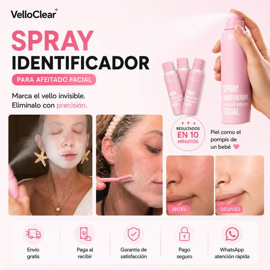 Spray depiladora